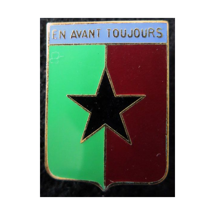 49° RI : insigne métallique du 49° régiment d'infanterie de fabrication Arthus Bertrand R 94 retirage