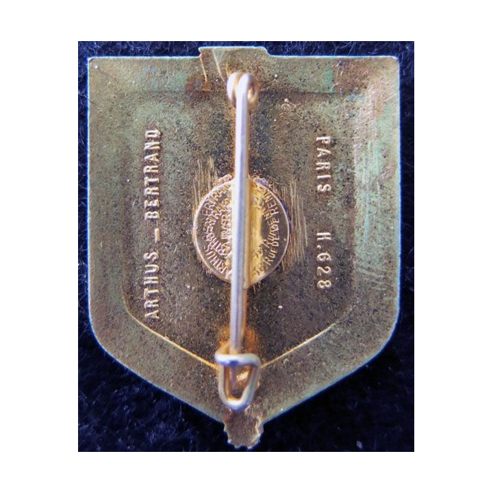 51° BI : 51° bataillon d'infanterie 1685-1947  de fabrication Arthus Bertrand H. 628 en émail