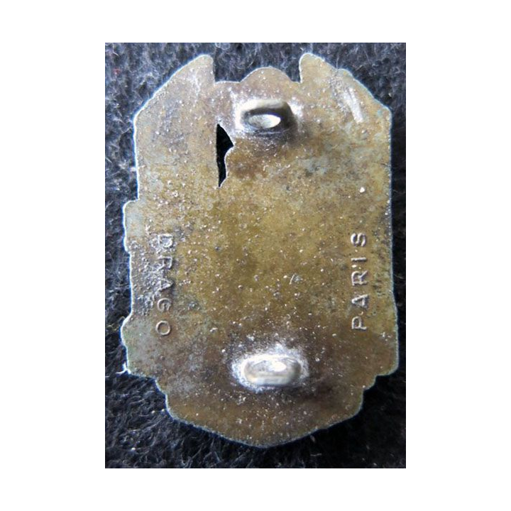 51° RI : insigne métallique du 51° régiment d'infanterie Drago Paris bronze