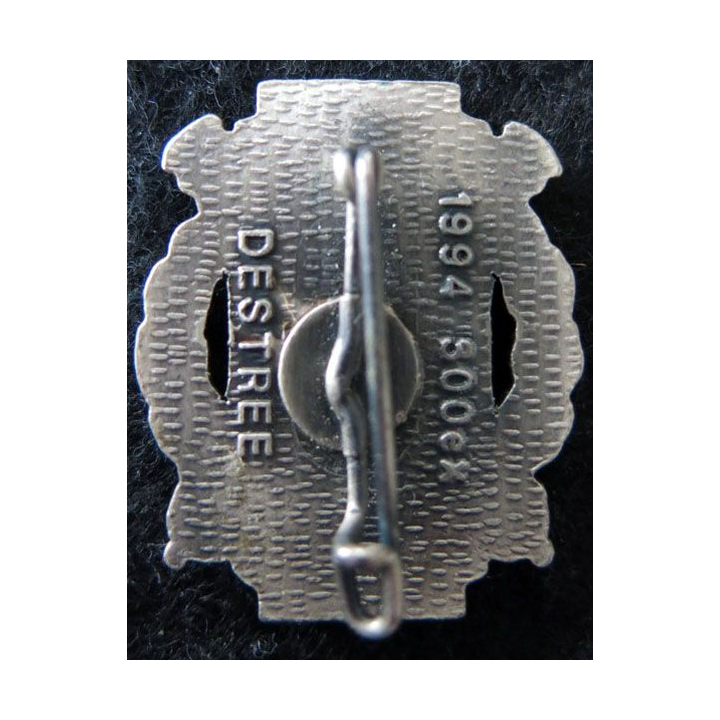 43° RI : 43° régiment d'infanterie bataillon Madeline Lille  (retirage) de fabrication Destrée 1984 en émail