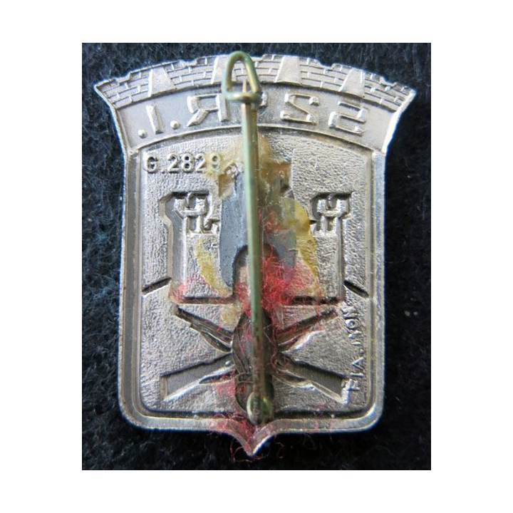 52° RI : 52° régiment d'infanterie (divisionnaire) de fabrication FIA Lyon G. 2829 émail