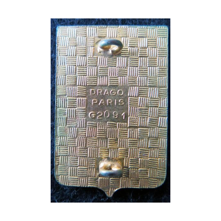 57° RI : insigne 57° régiment d'infanterie Drago Paris G. 2091 en émail