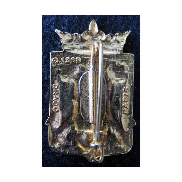 60° RI : 60° régiment d’infanterie de fabrication Drago Paris G. 1369 en émail