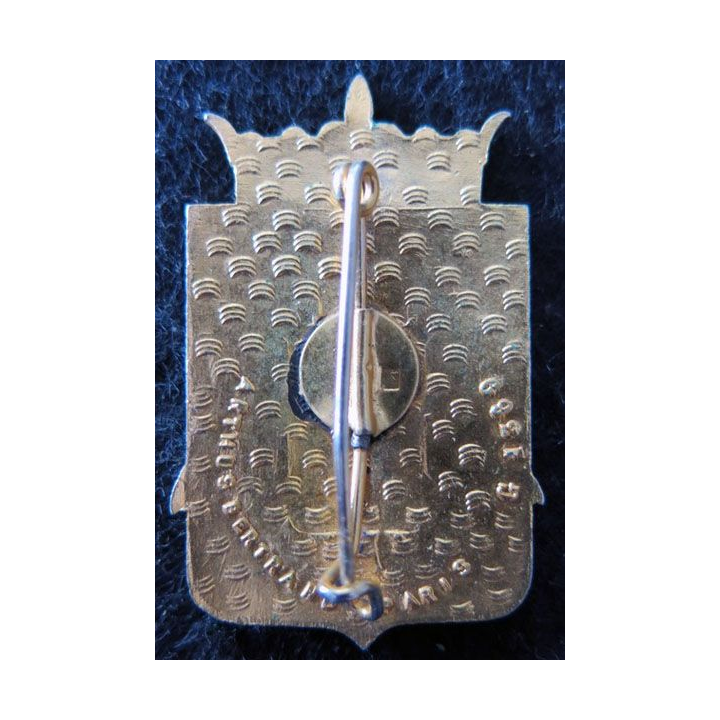 60° RI : 60° régiment d’infanterie de fabrication Arthus Bertrand Paris G. 1369 en émail