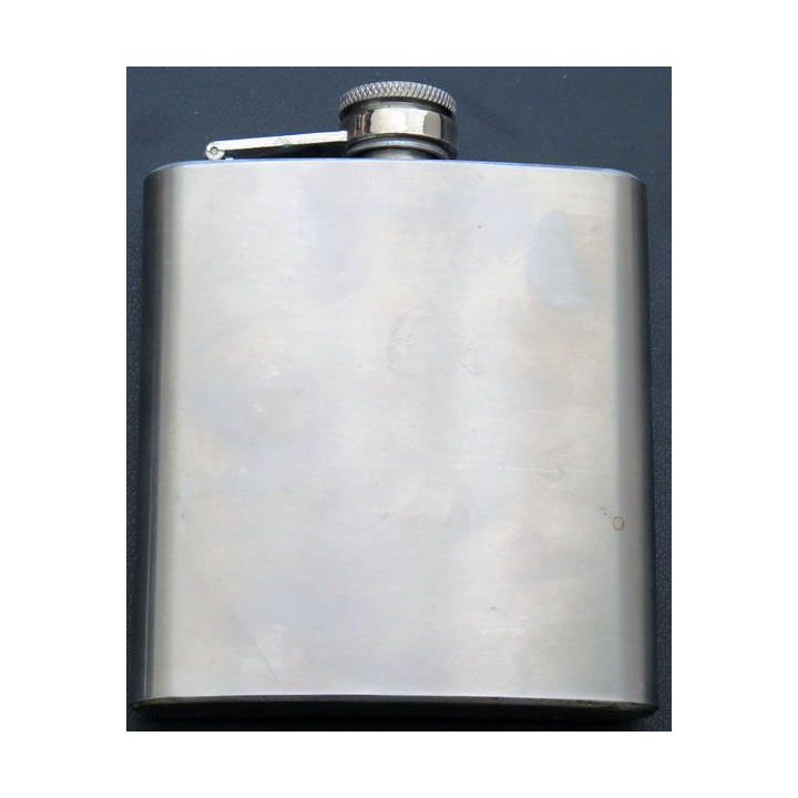 Flasque en étain de 6 oz