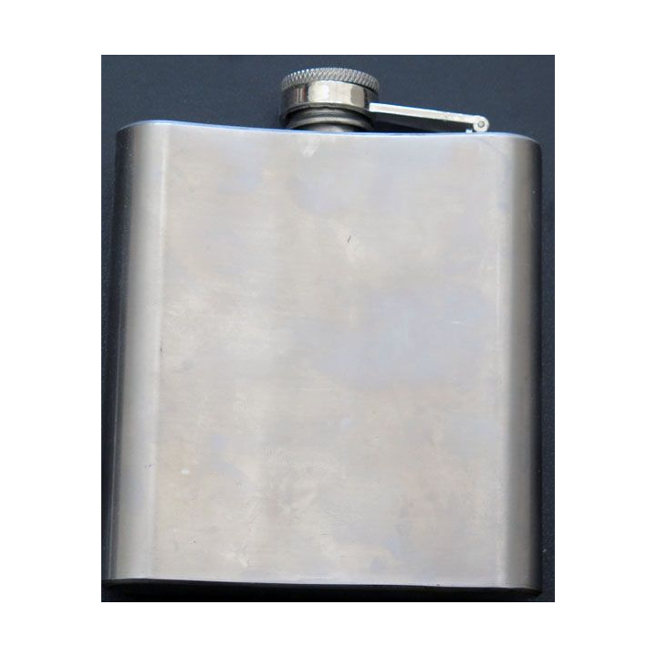 Flasque en étain de 6 oz