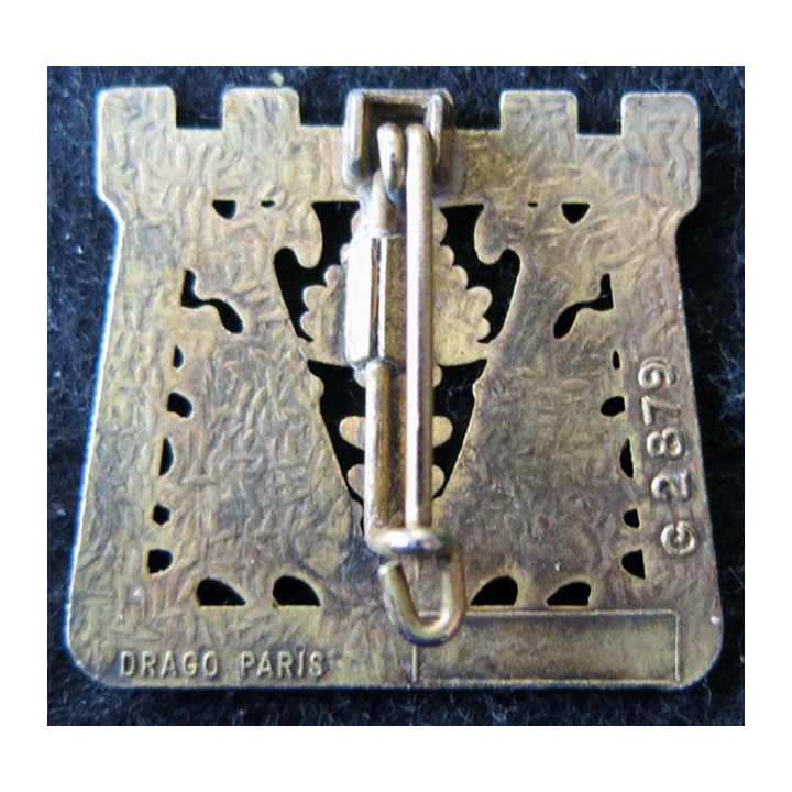 69° RID : Insigne métallique du 69° régiment d'infanterie divisionnaire Drago Paris G. 2879