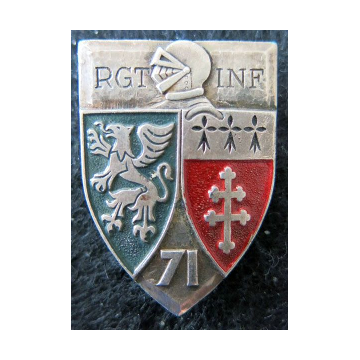 71° RI : 71° régiment d’infanterie de fabrication Drago Déposé peint