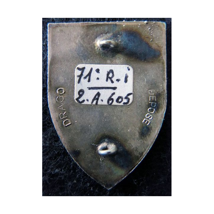 71° RI : 71° régiment d’infanterie de fabrication Drago Déposé peint