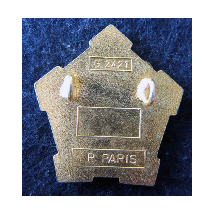 84° RID : 84° régiment d'infanterie divisionnaire LR Paris G. 2421 fond violet