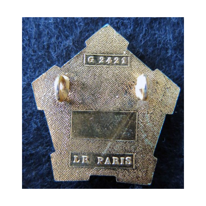 84° RID : 84° régiment d'infanterie divisionnaire LR Paris G. 2421 fond rouge