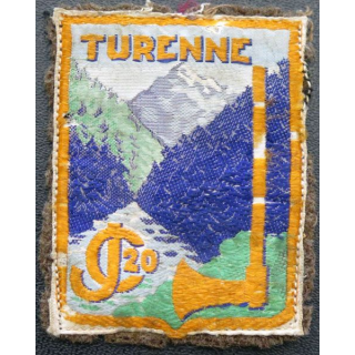 CJF 20 : insigne des chantiers de Jeunesse n° 20 Turenne
