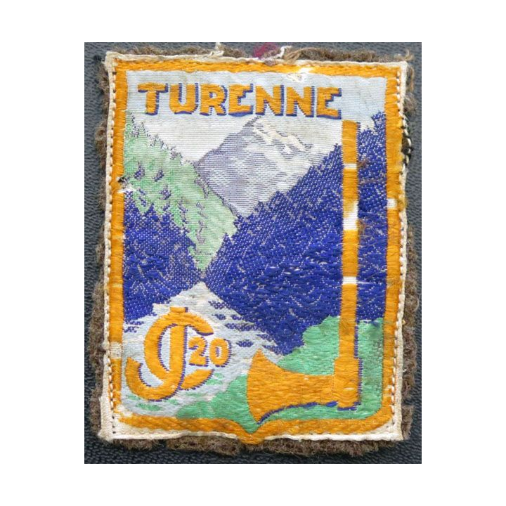CJF 20 : insigne des chantiers de Jeunesse n° 20 Turenne