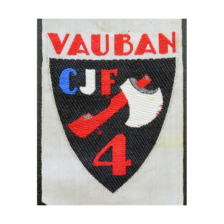 CJF 4 : insigne des chantiers de Jeunesse n° 4 Vauban