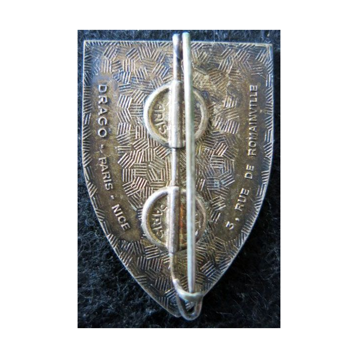 93° RI : 93° régiment d'infanterie de fabrication Drago Romainville en émail