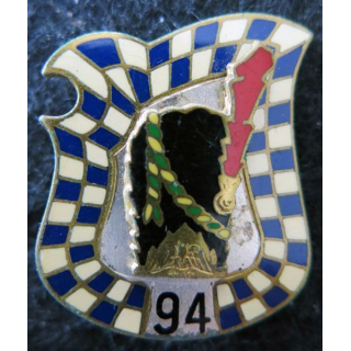 94° RI : 94° régiment d'infanterie de fabrication Drago Paris G. 1635 dos guilloché