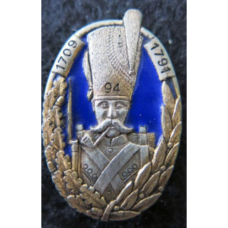 94° RI : 94° régiment d'infanterie 2° type Drago Paris G. 1301 en émail bonnet fin