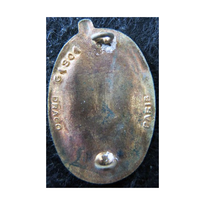 94° RI : 94° régiment d'infanterie 2° type Drago Paris G. 1301 en émail bonnet fin