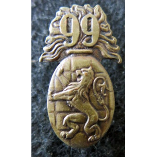 99° RI : 99° régiment infanterie Alpine de fabrication Augis Lyon bronze