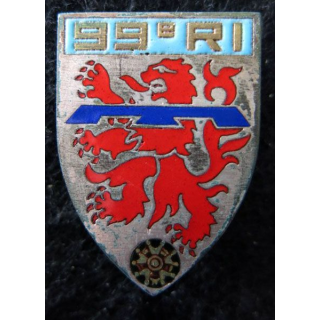 99° RI : 99° régiment  d’infanterie Drago Paris G. 2201 en émail