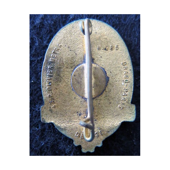 99° BIA : 99° bataillon d’infanterie alpine de fabrication Drago Olivier Métra H. 285 en émail 38 mm