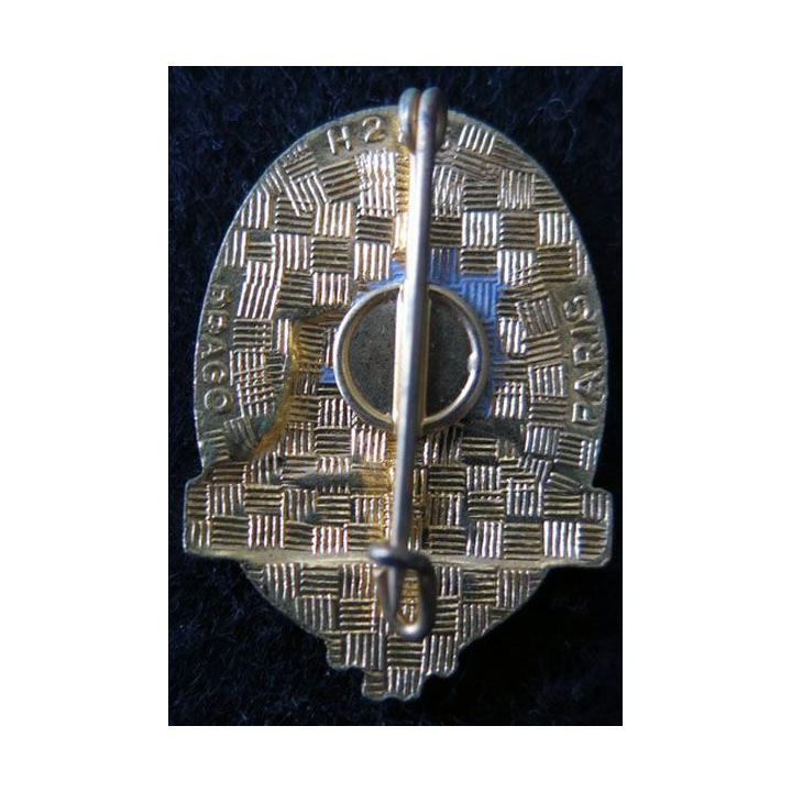 99° BI : 99° bataillon d’infanterie  de fabrication Drago Paris H. 285 en émail 38 mm