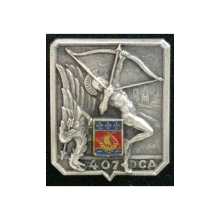 407°RÉGIMENT D'ARTILLERIE DE DÉFENSE CONTRE AVIONS