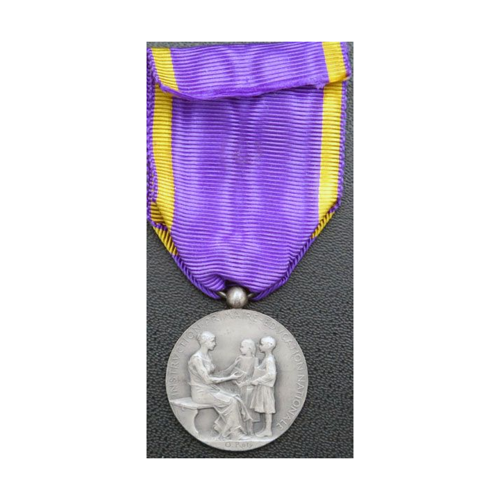 FRANCE : médaille de l'enseignement du 1° degré de l'éducation nationale