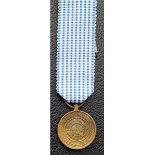 FRANCE : médaille miniature de l'ONU en Corée 