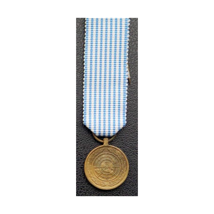 FRANCE : médaille miniature de l'ONU en Corée 