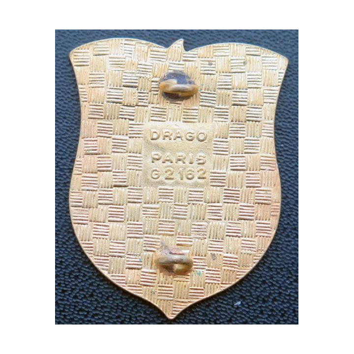 204° bataillon Matériel Drago G. 2162 écu canons roue dentée cuirasse