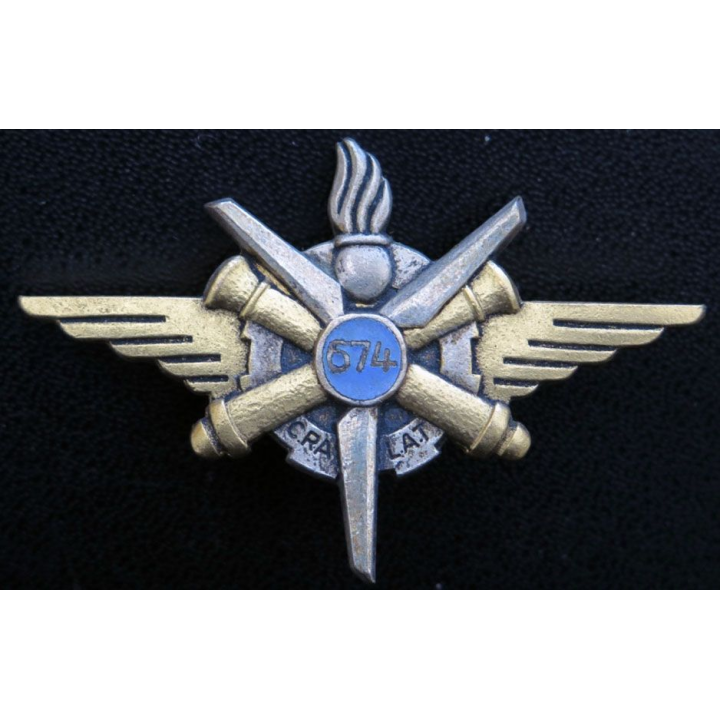 674° CRALAT compagnie réparation aviation légère armée terre G. 1454