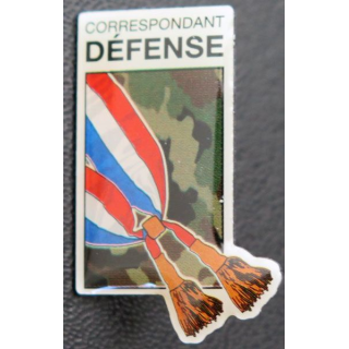 pin's du correspondant défense