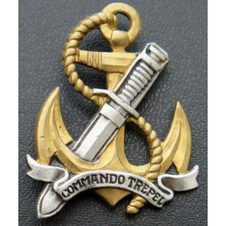 insigne métallique du commando Trepel de fabrication Drago