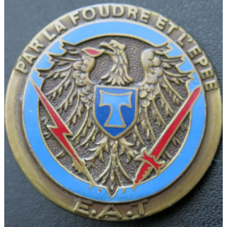 EAT : Insigne de l'école d'application des transmissions Drago G. 2454