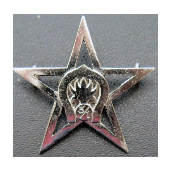 3° escadron du 1° Régiment étranger de cavalerie fabrication A.B chromé