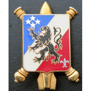 Insigne métallique du commandement de l'artillerie du 2° Corps d'Armée