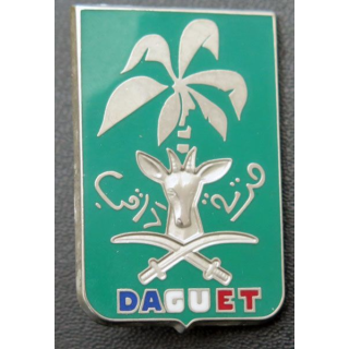 insigne métallique de la division Daguet de fabrication Balme Saumur