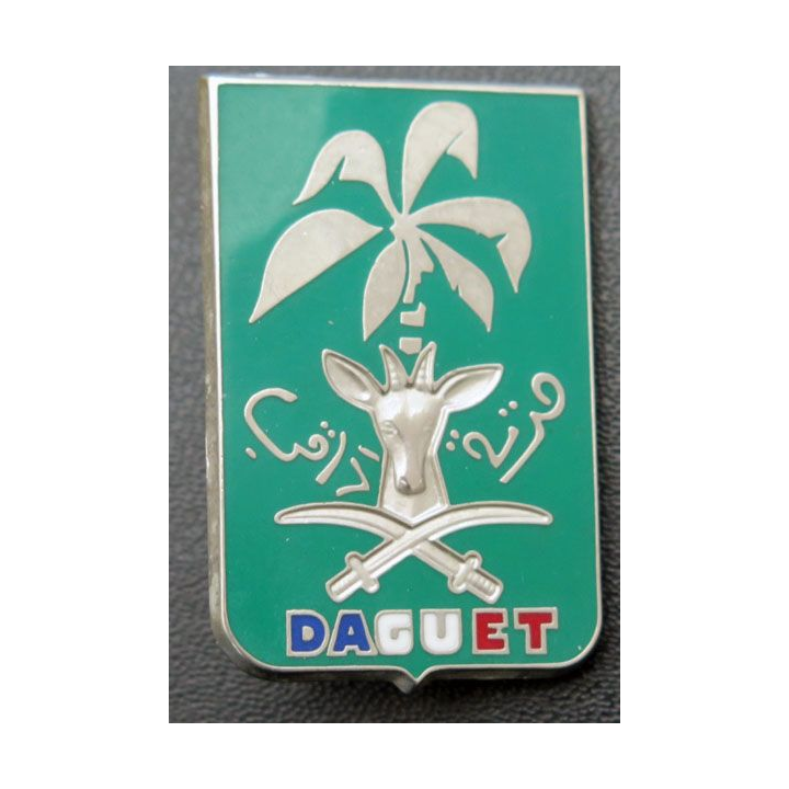 insigne métallique de la division Daguet de fabrication Balme Saumur