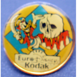 PIN'S : Eurodysney Kodak de diamètre 2,5 cm 1992