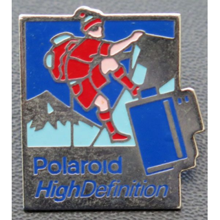 PIN'S : Polaroïd high definition de hauteur 3 cm