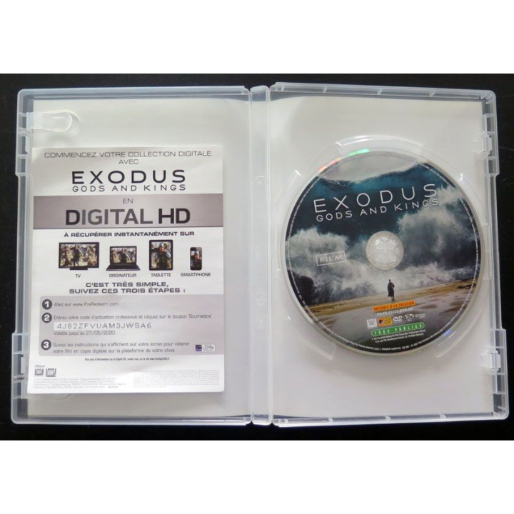DVD EXODUS Gods and Kings film à grand spectacle