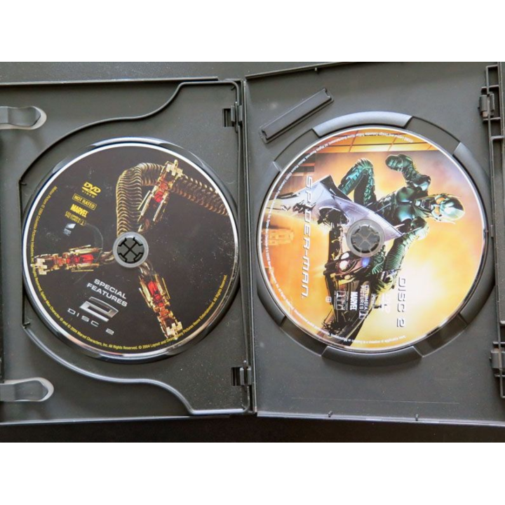 DVD SPIDERMAN Disc 2 et SPECIAL FEATURES Disc 2 