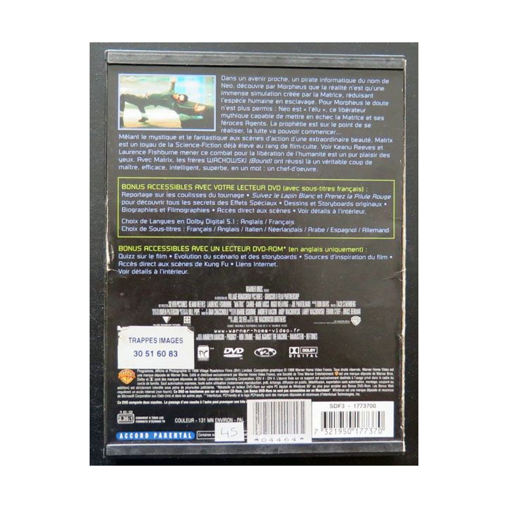 DVD MATRIX Croire à l'Incroyable 