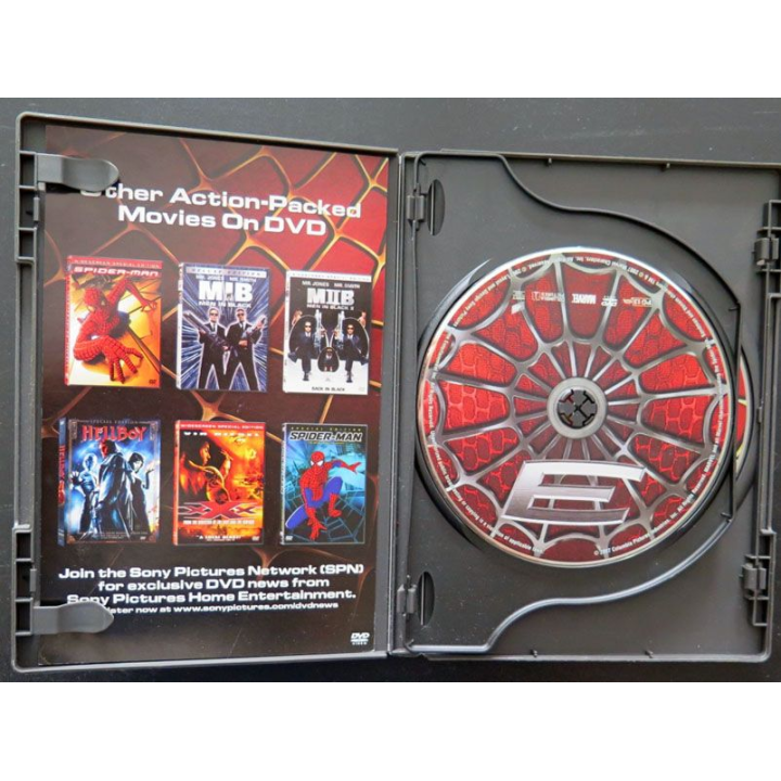 DVD SPIDERMAN 2 Disc 1 et SPIDERMAN 3 