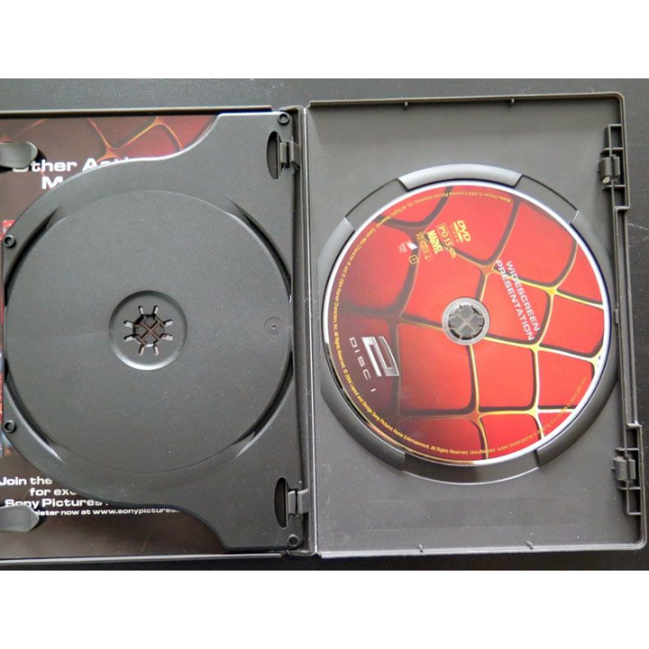 DVD SPIDERMAN 2 Disc 1 et SPIDERMAN 3 