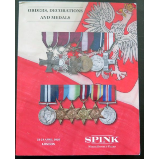 SPINK catalogue  avril 2020 décorations anglaises et du monde entier