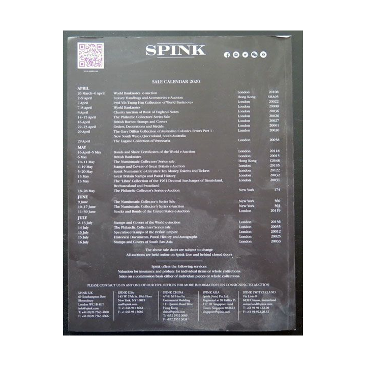 SPINK : catalogue issue 36 Spring 2020 
