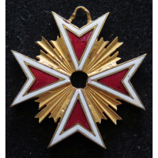 morceau de médaille du dévouement artistique en émail
