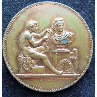 médaille ville Paris VII° arrondi classe d'adulte attribuée 1881